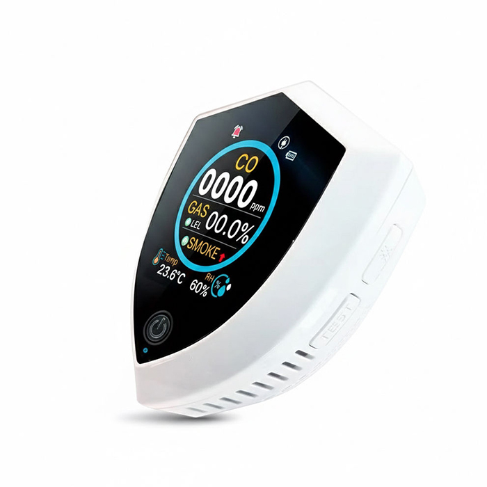 Carbon Monoxide Detector 5-in-1 Air Safety Monitor