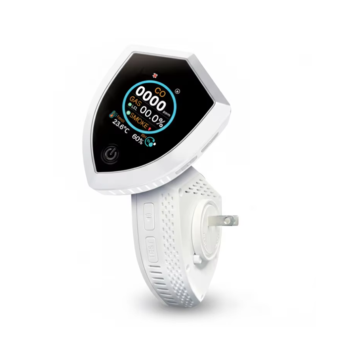 Carbon Monoxide Detector 5-in-1 Air Safety Monitor