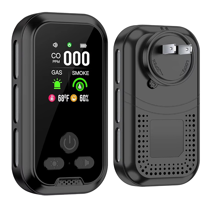 5-in-1 Smoke Detector CO Home Safety Alarm