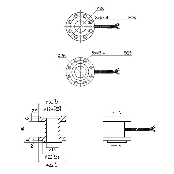 Static Torque Sensor | Flange & Pin-type Mount