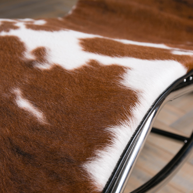 LC4 Chaise-White&Brown