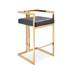 Ezra Velvet Stool