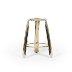 Zeita Plopp Bar  Stool-Champange