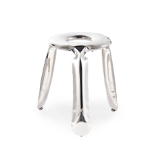 Zeita Plopp Mini  Stool-Silver