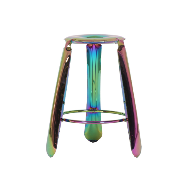 Zeita Plopp Bar  Stool-Rainbow
