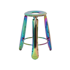Zeita Plopp Bar  Stool-Rainbow