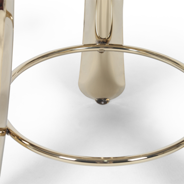 Zeita Plopp Bar  Stool-Champange