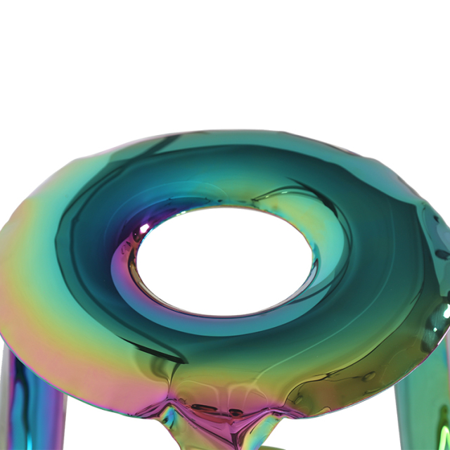 Zeita Plopp Bar  Stool-Rainbow