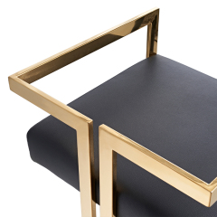 Ezra Velvet Stool