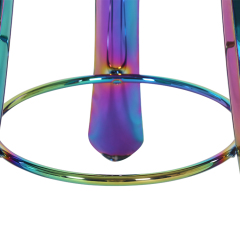 Zeita Plopp Bar  Stool-Rainbow
