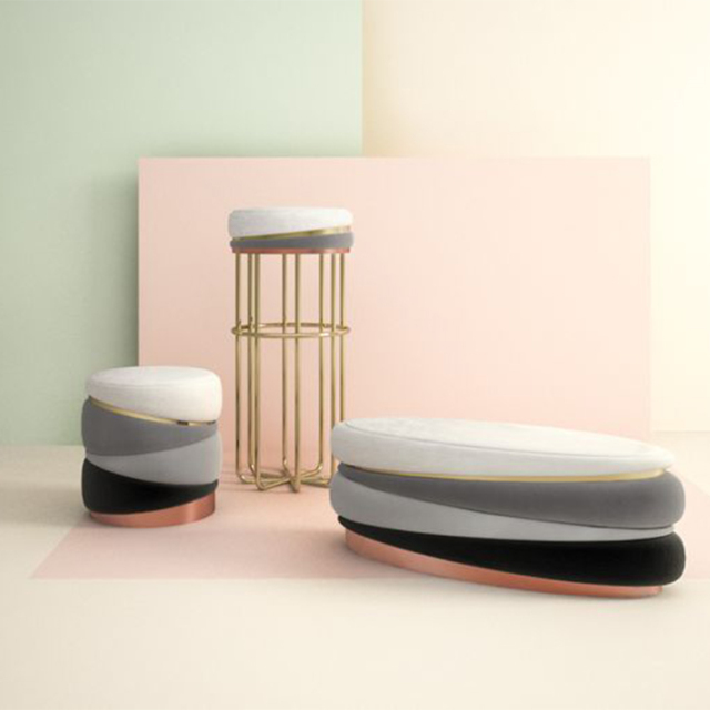 Obsidian Stool