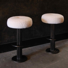 Ora Shearling  Stool