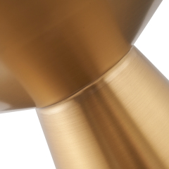 Aula Gold Side Table-Golden