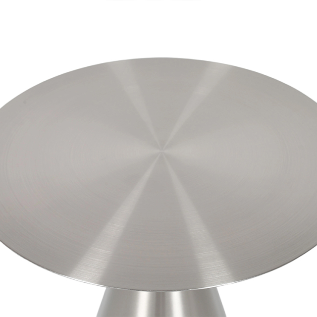 Aula Gold Side Table-Silver