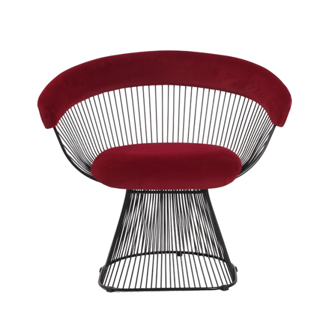 Platner Lounge-Black Painting