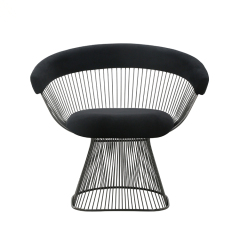 Platner Lounge-Black Titanium