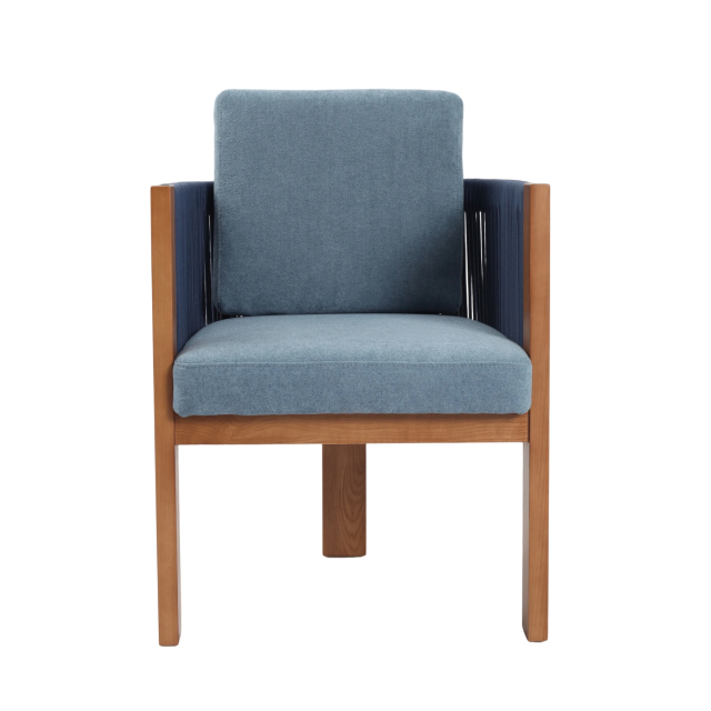 Faux Out Door Lounge-Dark Blue