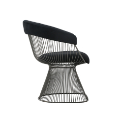 Platner Lounge-Black Titanium