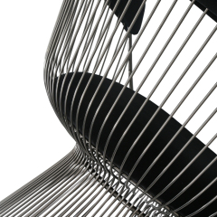 Platner Lounge-Black Titanium