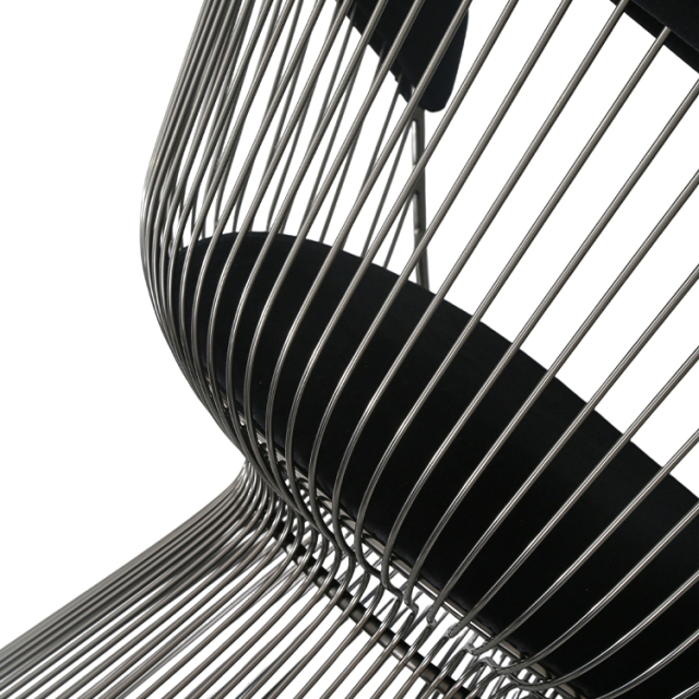 Platner Lounge-Black Titanium