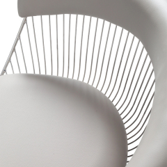 Platner Lounge-Silver