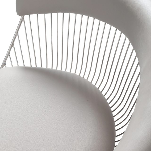 Platner Lounge-Silver