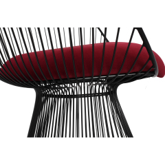Platner Lounge-Black Painting