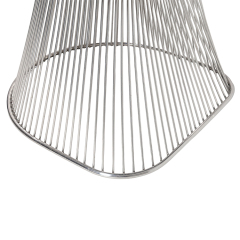 Platner Lounge-Silver