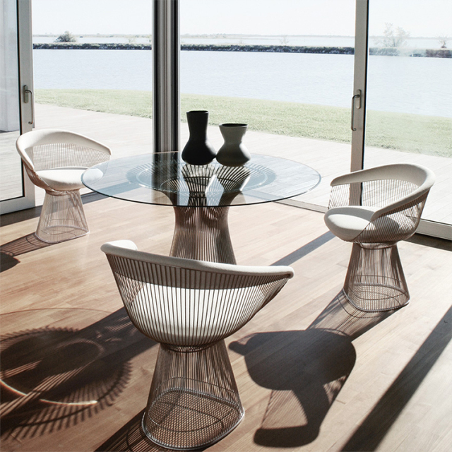 Platner Dining-Black