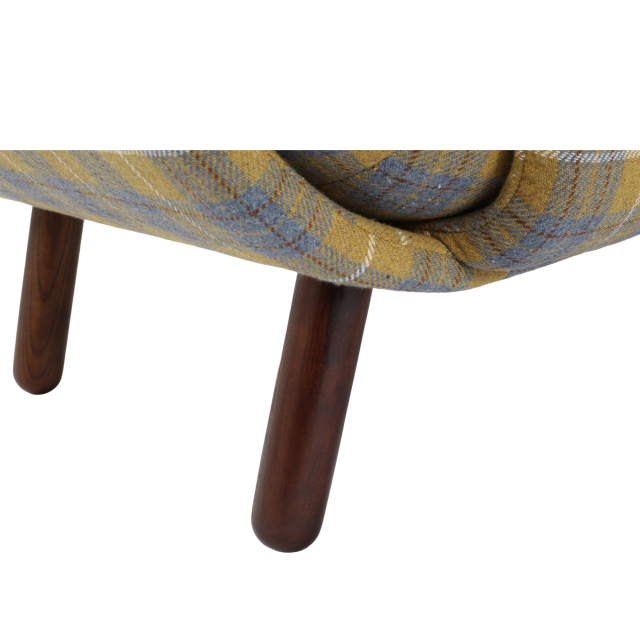 E. Cobianchi lounge chair-Yellow Blue