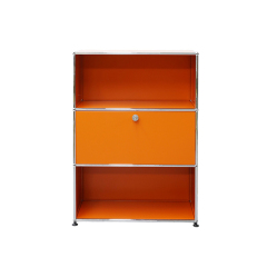 Storage Cabinet-Orange
