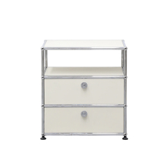 Bedside table-White
