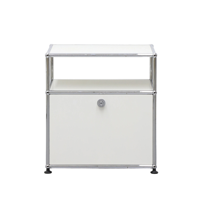 Bedside table-02-White