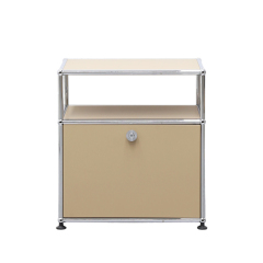 Bedside table-02-Milky Brown