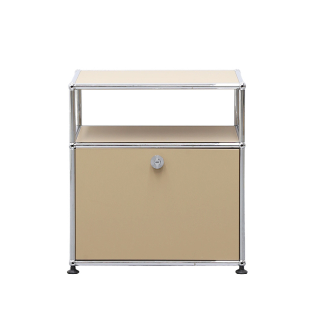Bedside table-02-Milky Brown
