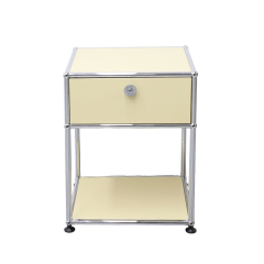 Bedside table-Light Yellow