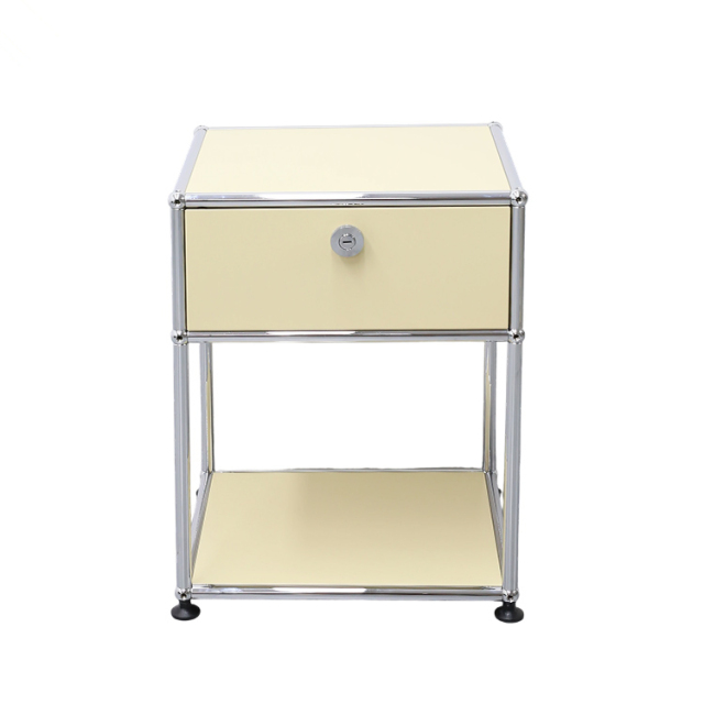 Bedside table-Light Yellow