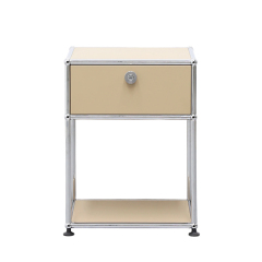 Bedside table-Milky Brown