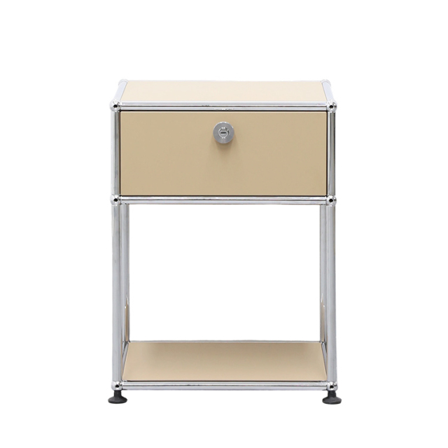 Bedside table-Milky Brown