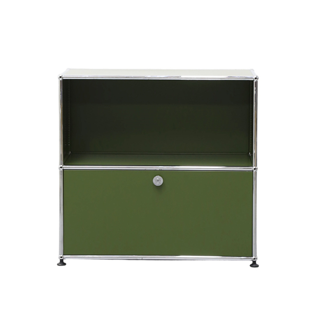 Book Cabinet-Dark Green