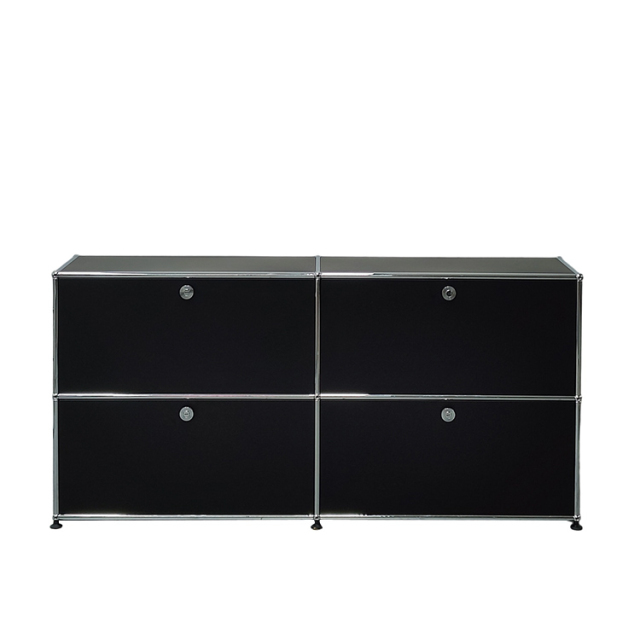 Side board-01 （2 section）-Black