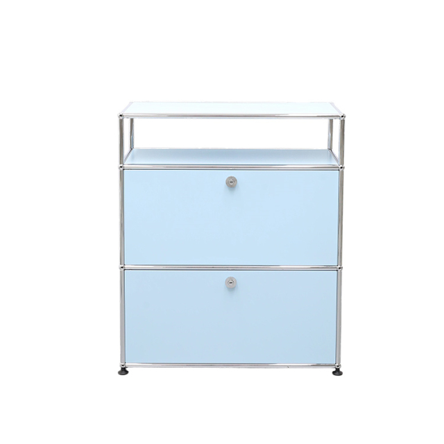 Storage Cabinet-Light Blue