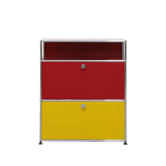 Storage Cabinet-Red Yellow