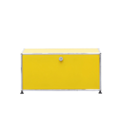 Shoe Cabinet-Yellow