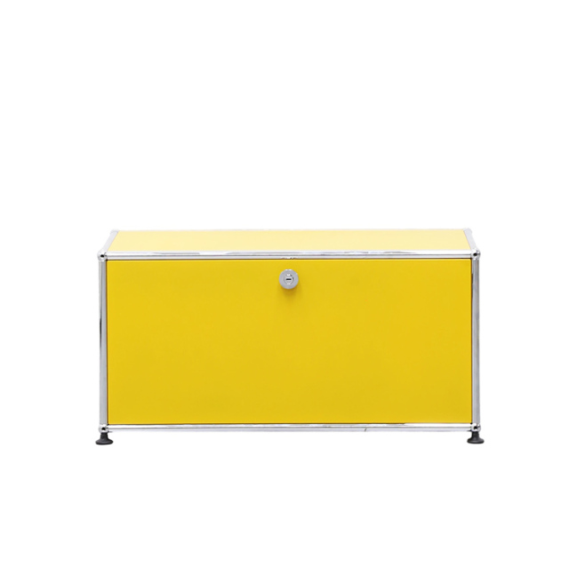 Shoe Cabinet-Yellow