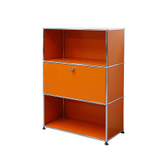Storage Cabinet-Orange