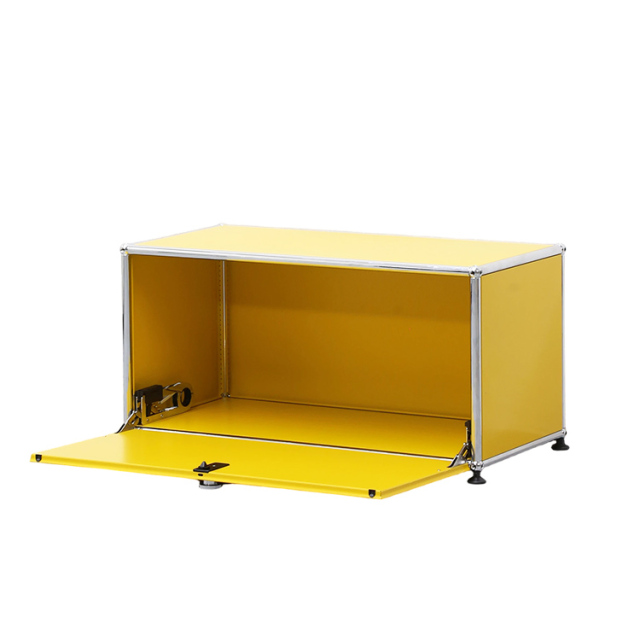 Shoe Cabinet-Yellow