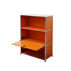 Storage Cabinet-Orange