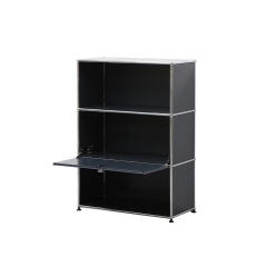 Storage Cabinet-Grey Blue