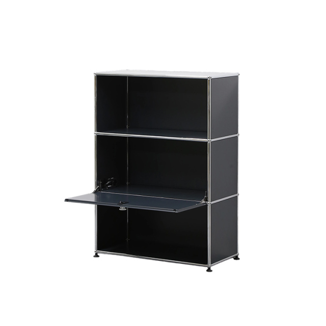 Storage Cabinet-Grey Blue